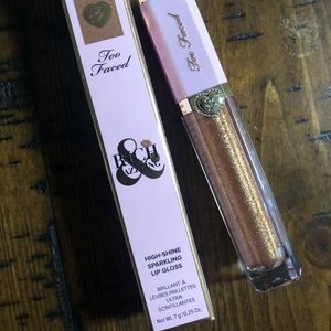 4/$25 Too faced lip gloss